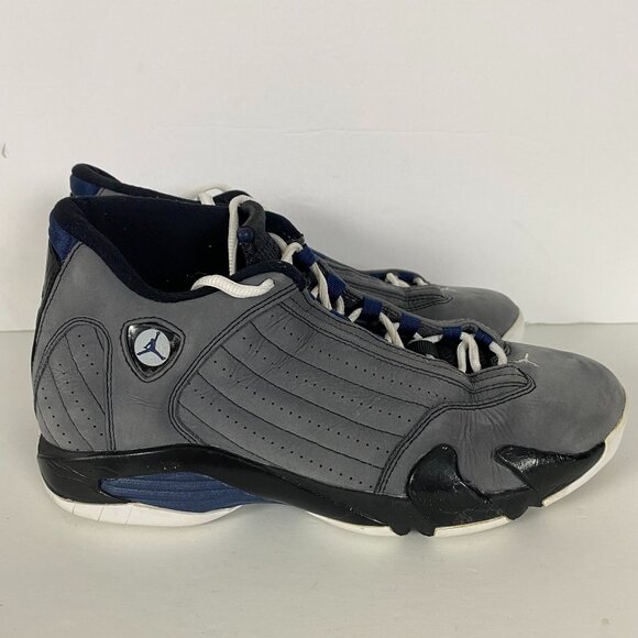 Jordan Other - Air Jordan 14 Retro Graphite Navy Shoes Sneakers Mens 10 Nike 311832 011